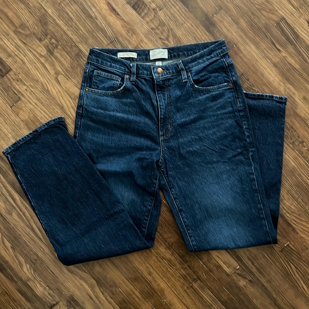 High rise 90s straight jeans size 10R
